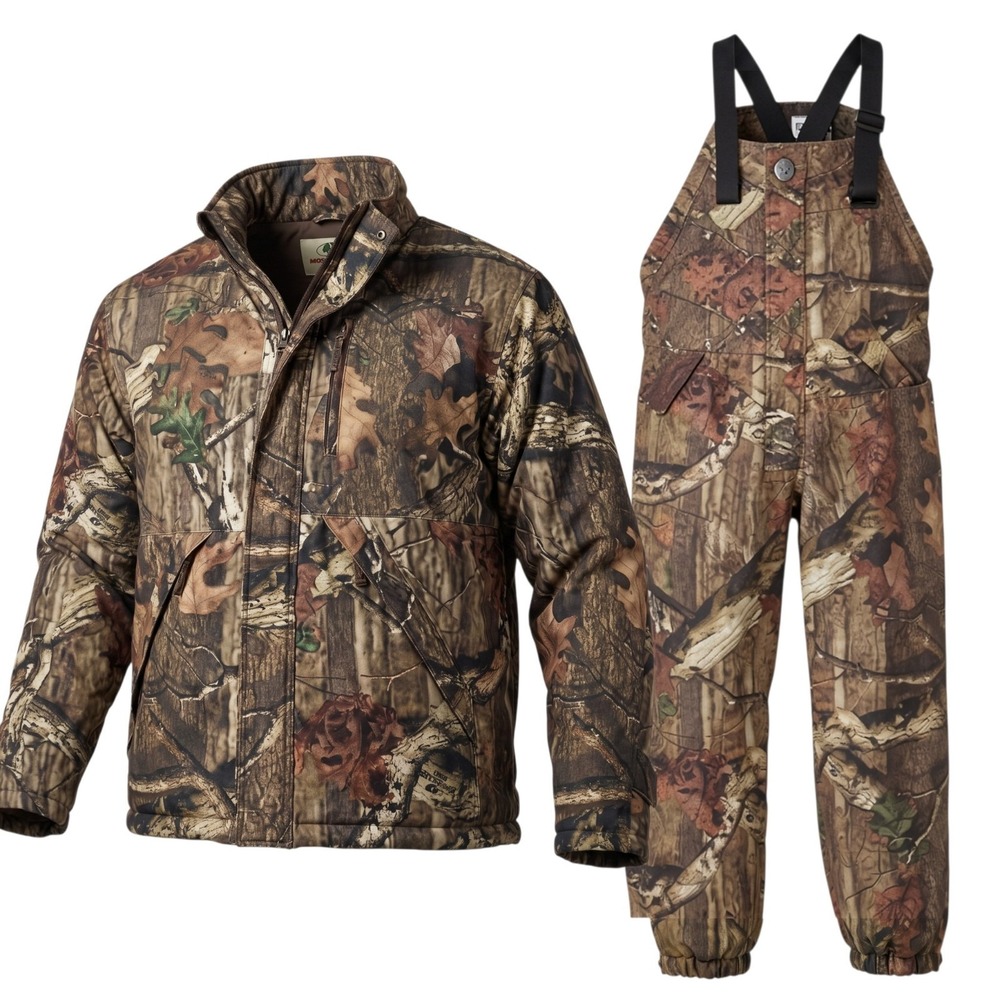 10X Hunting Bib Overalls + Jacket Men's XL Camo Break Up Infinity